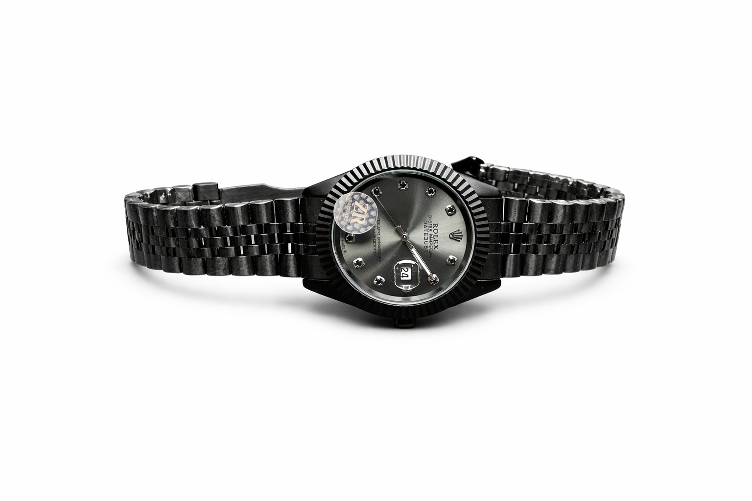 Black Luxury Stainless Steel Men’s Watch