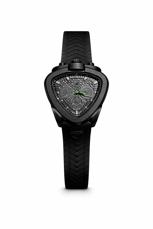 Lamborghini Black Sport Chronograph Watch