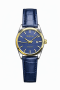 Seastar MD Turquoise Dial Leather Watch