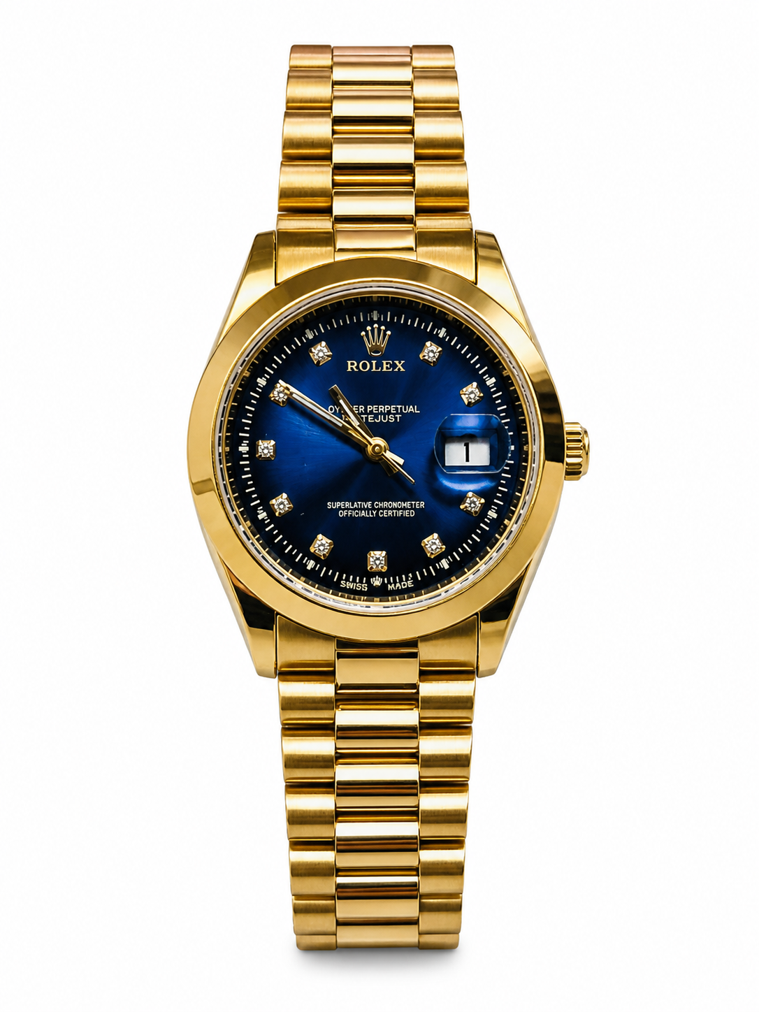 Rolex Datejust Two-Tone Gold Diamond Dial