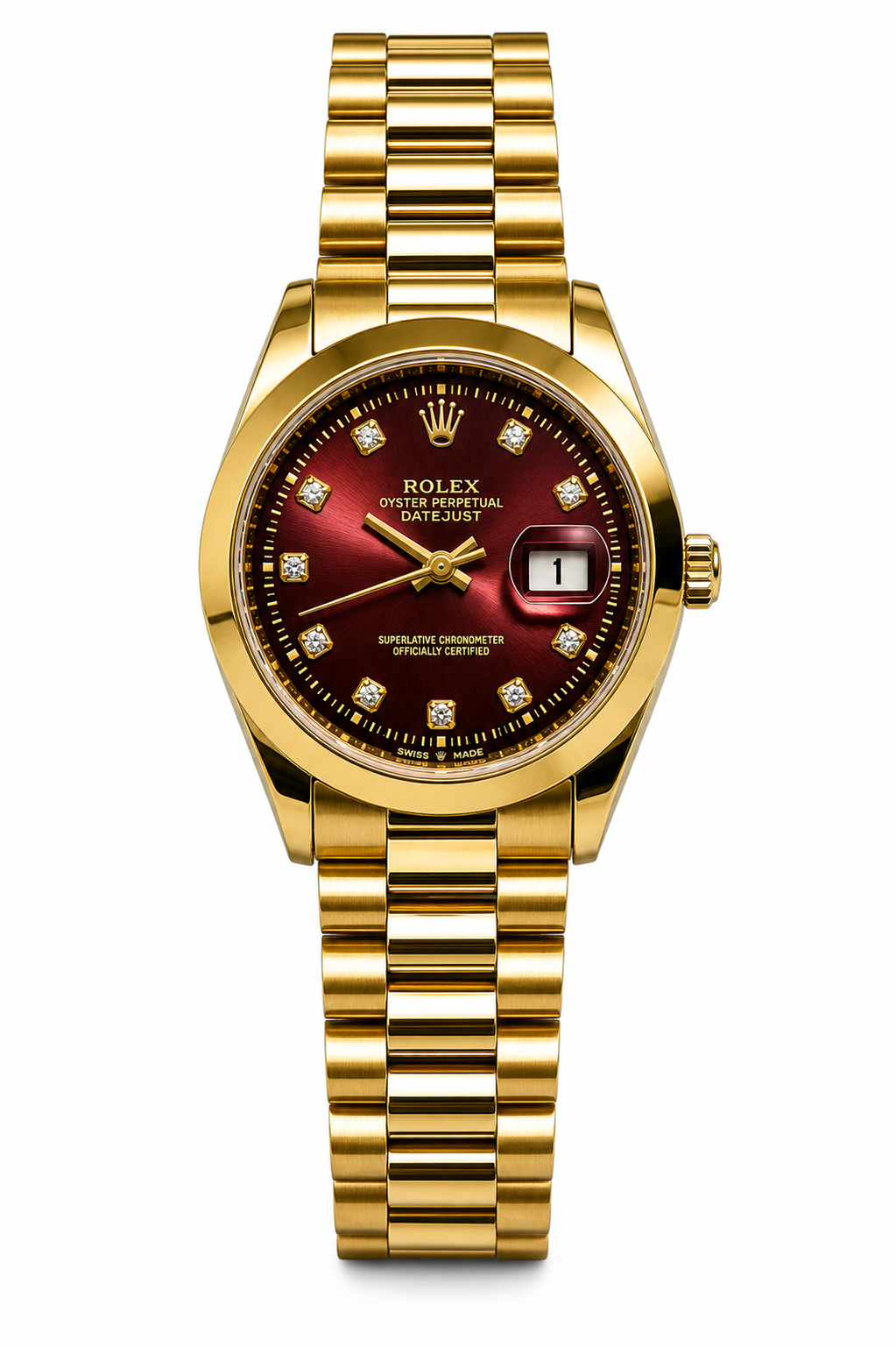 Rolex Datejust Two-Tone Gold Diamond Dial