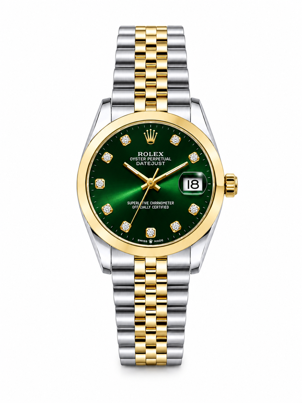 Rolex Datejust Two-Tone Gold Diamond Dial
