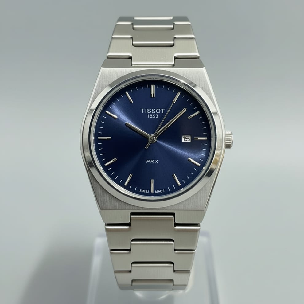 Tissot PRX Powermatic 80 Blue Dial Stainless Steel Men’s Watch