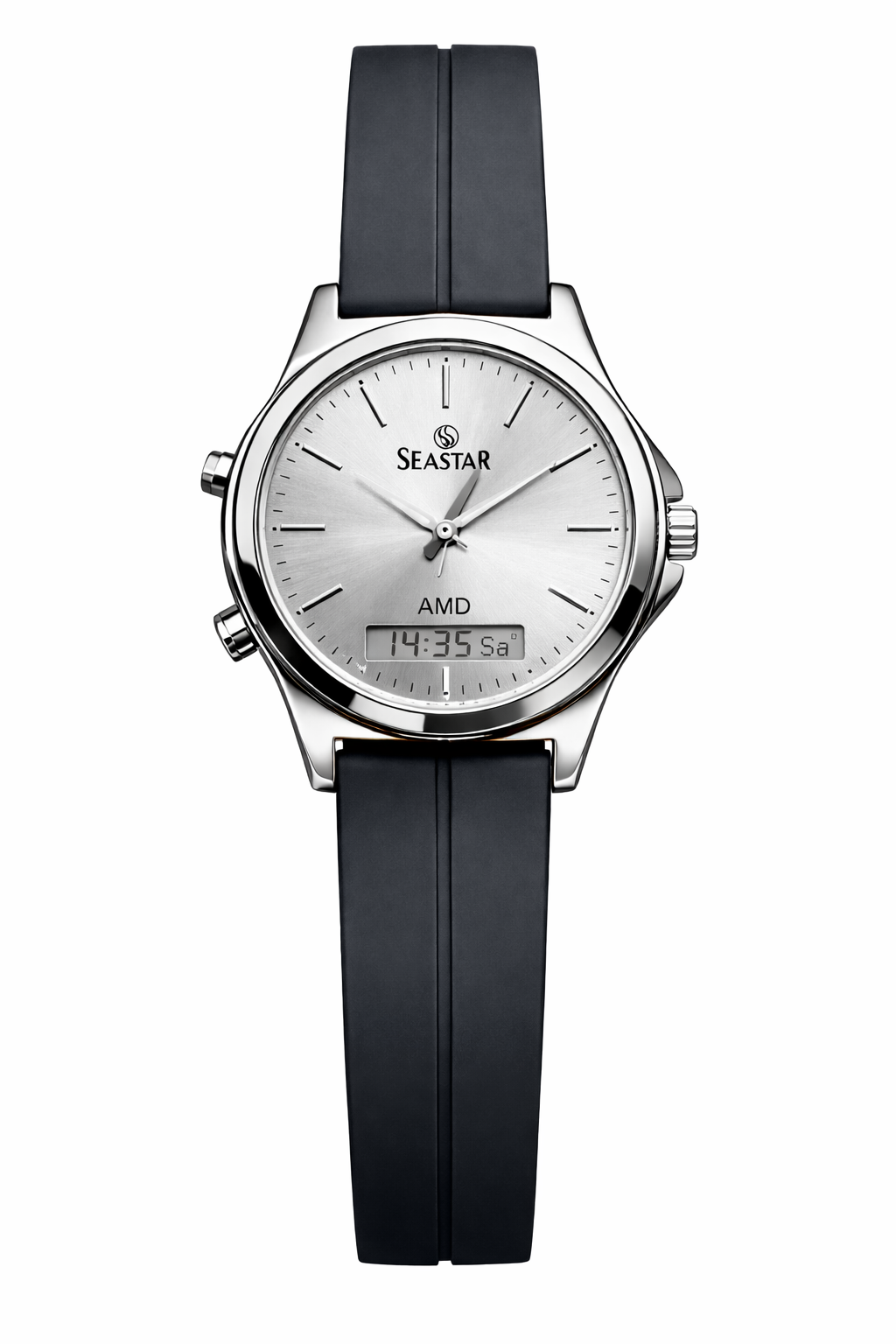 Seastar Silver Analog-Digital Watch