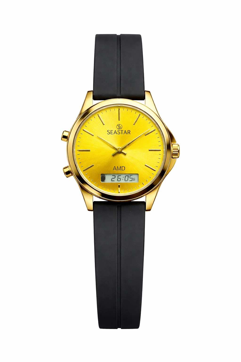 Seastar Silver Analog-Digital Watch