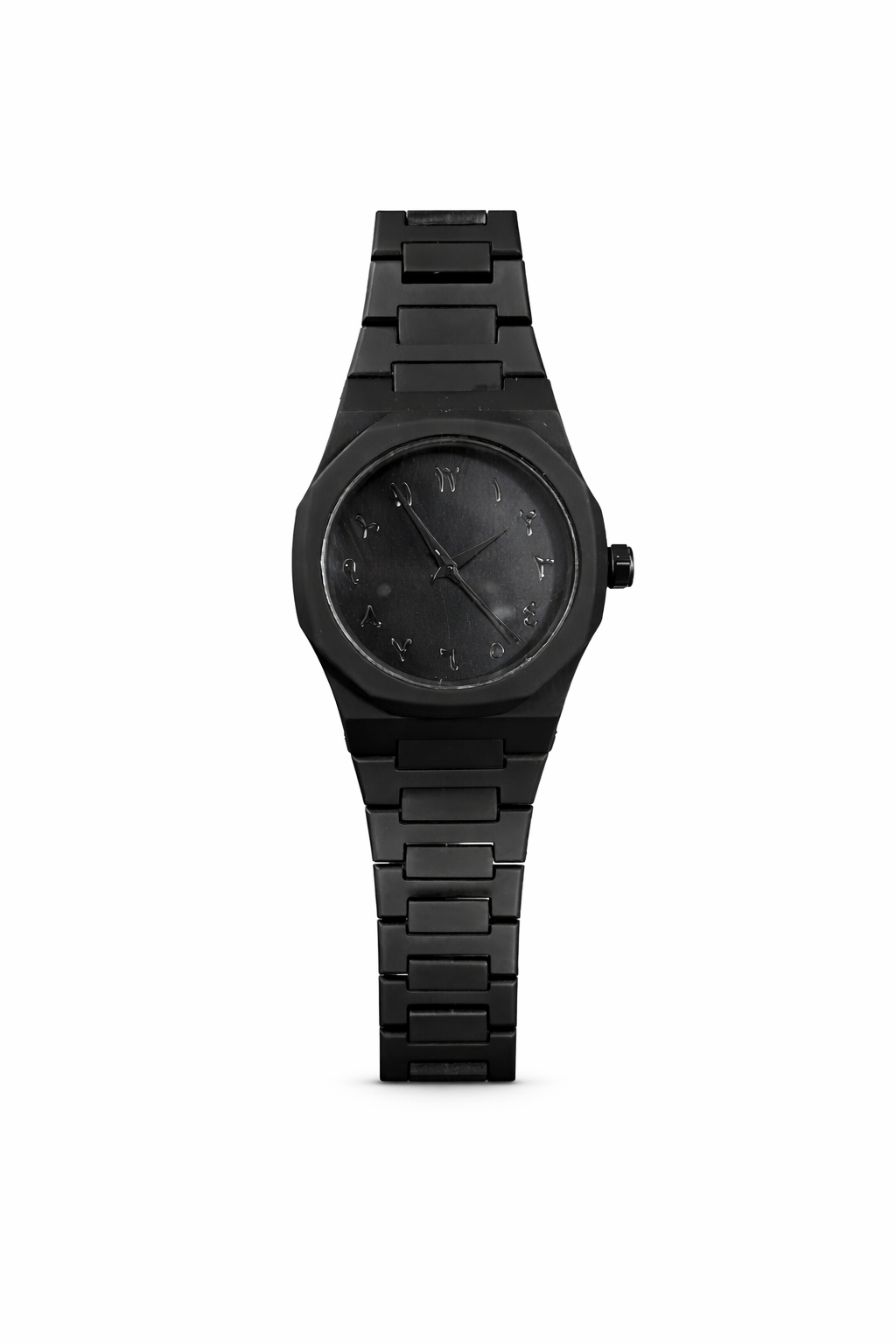 Black Aura Minimalist Watch