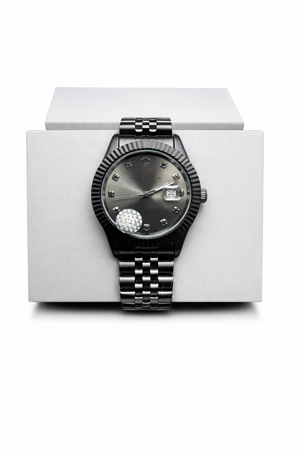 Black Luxury Stainless Steel Men’s Watch